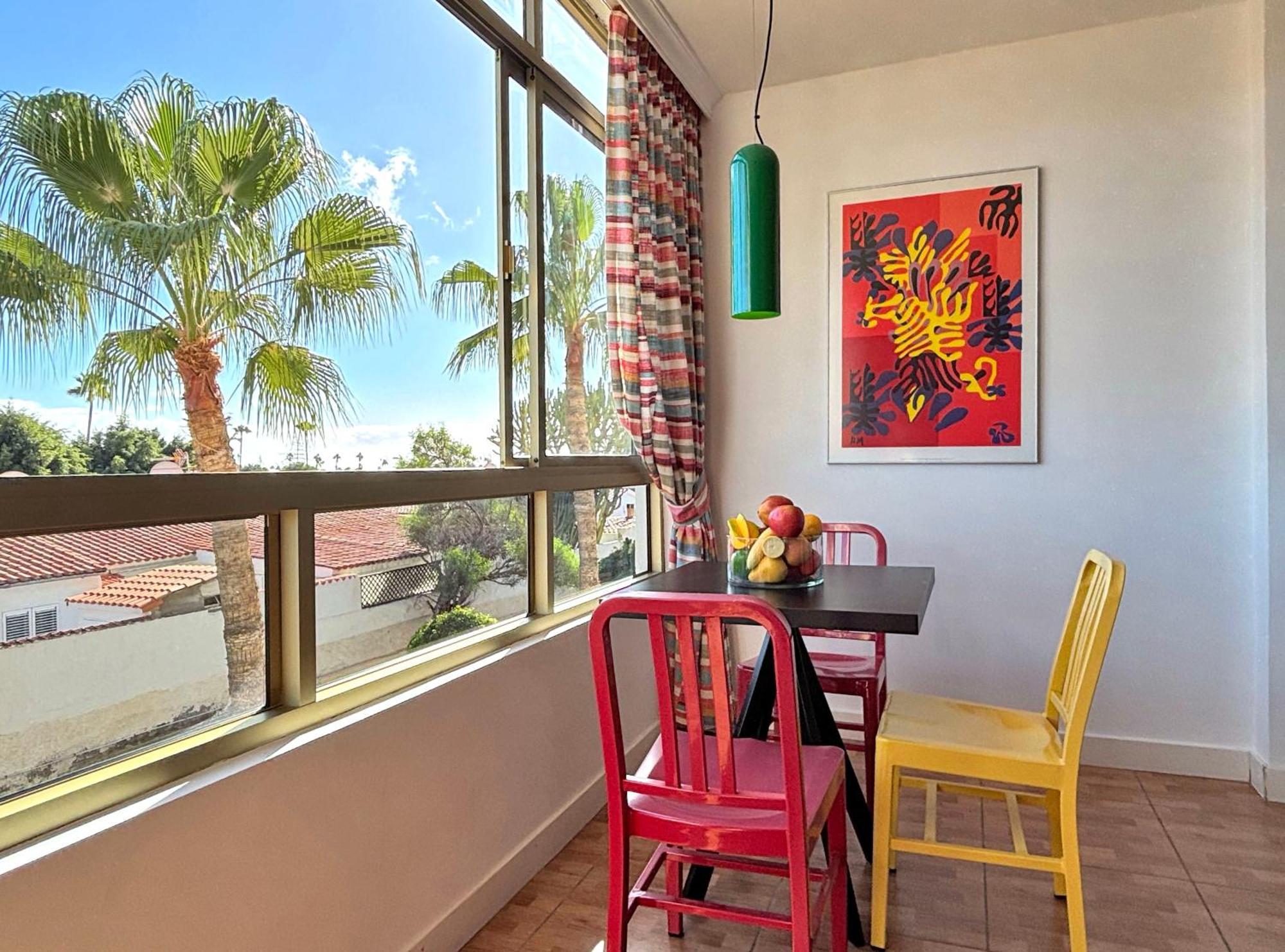 Gemütliche Retro-Wohnung in Playa del Inglés San Bartolomé Esterno foto