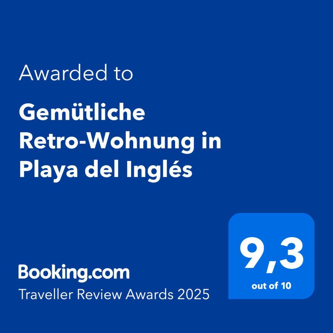 Gemütliche Retro-Wohnung in Playa del Inglés San Bartolomé Esterno foto